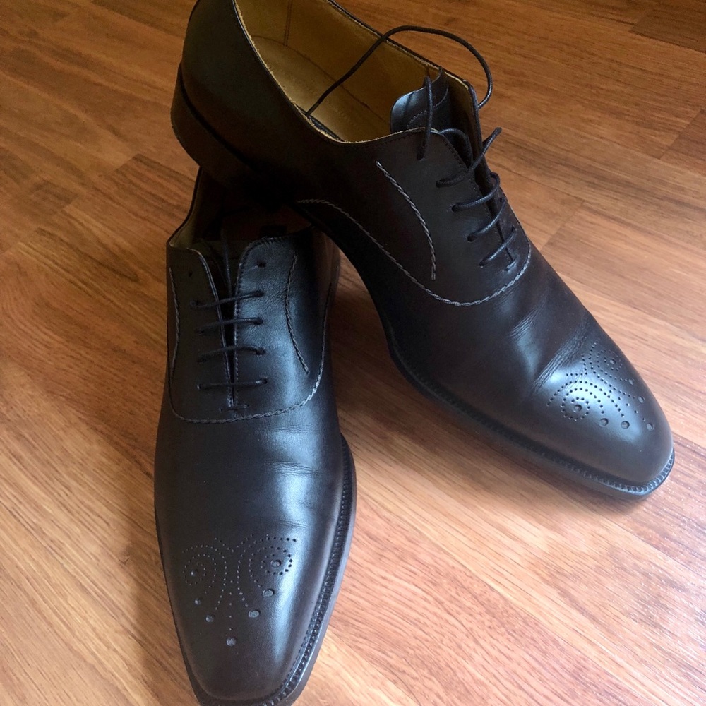 Mans handcrafted shoes